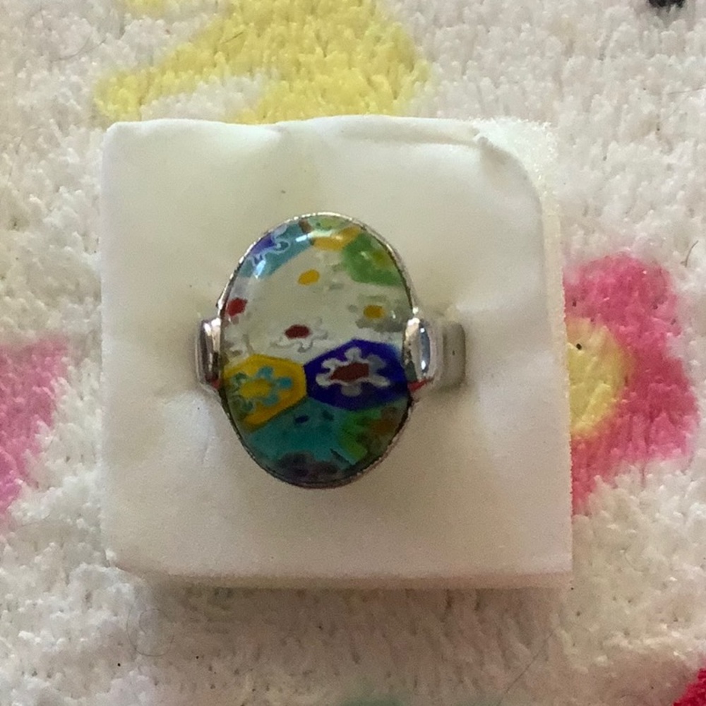 Art glass ring